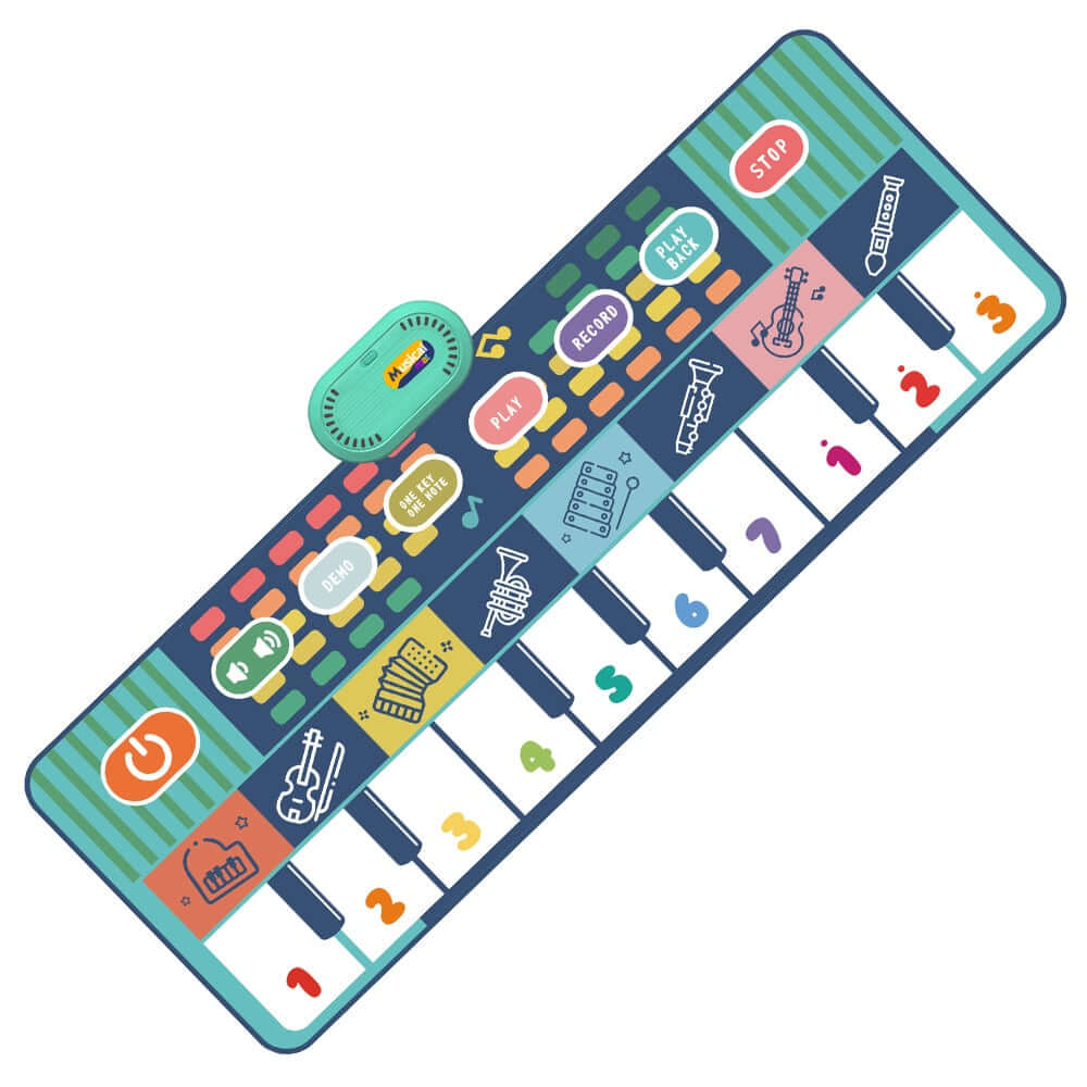 A versatile musical mat for children by OleOle, the Multifunctional Piano Mat offers hours of entertainment and learning opportunities.