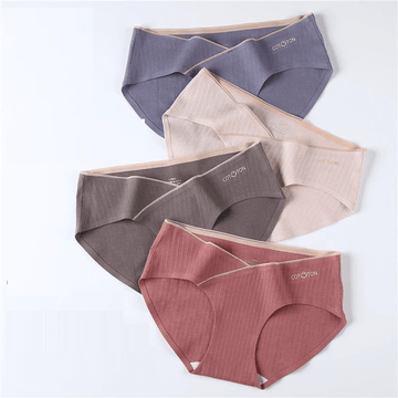 Image of Low Waist Maternity Panties - cotton comfort underwear during your pregnancy journey. Shop now at OleOle.