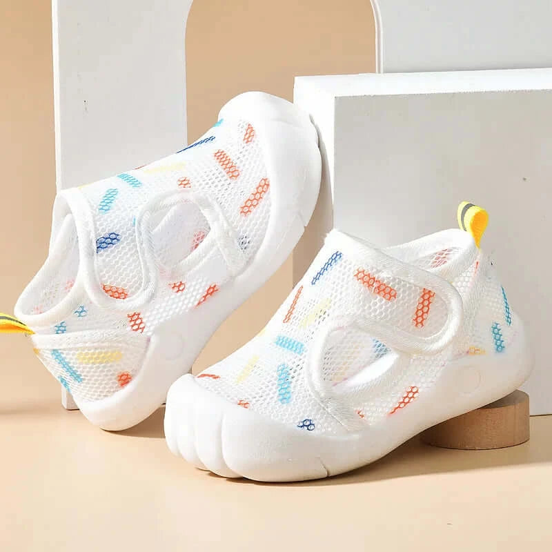 Image of Baby Breathable Mesh Shoes - Comfortable and durable footwear for newborns and toddlers. Shop now at OleOle.