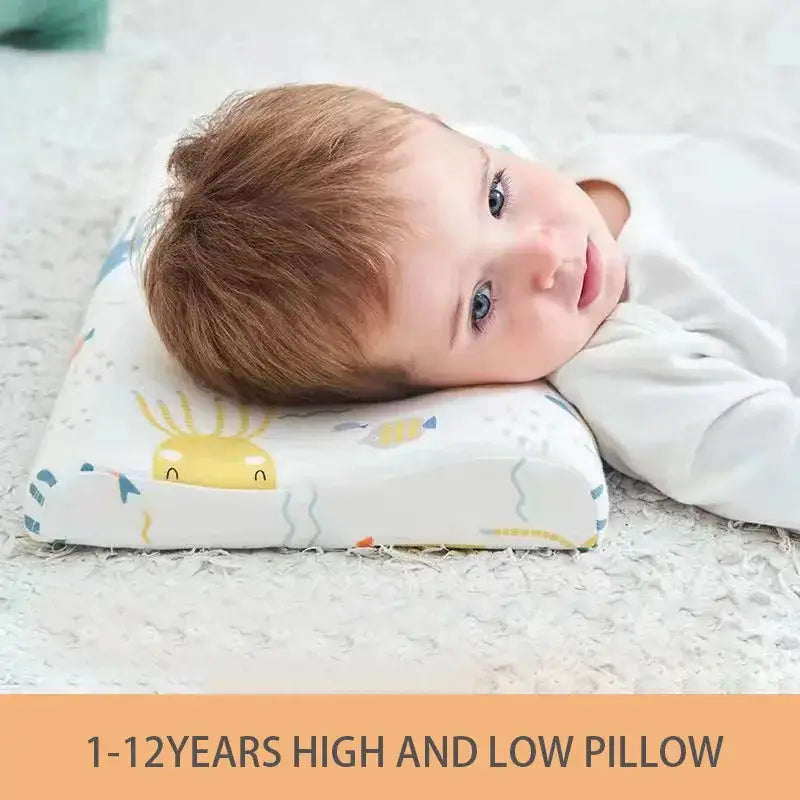 Ergonomic Neck Support Memory Pillows for Kids OleOle