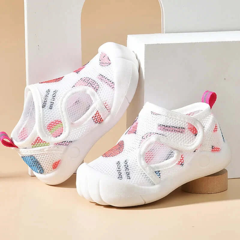 Image of Baby Breathable Mesh Shoes - Comfortable and durable footwear for newborns and toddlers. Shop now at OleOle.