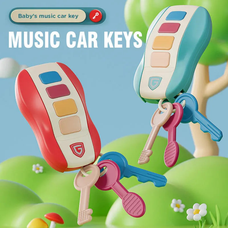 Musical Car Remote Key Toy for Baby OleOle