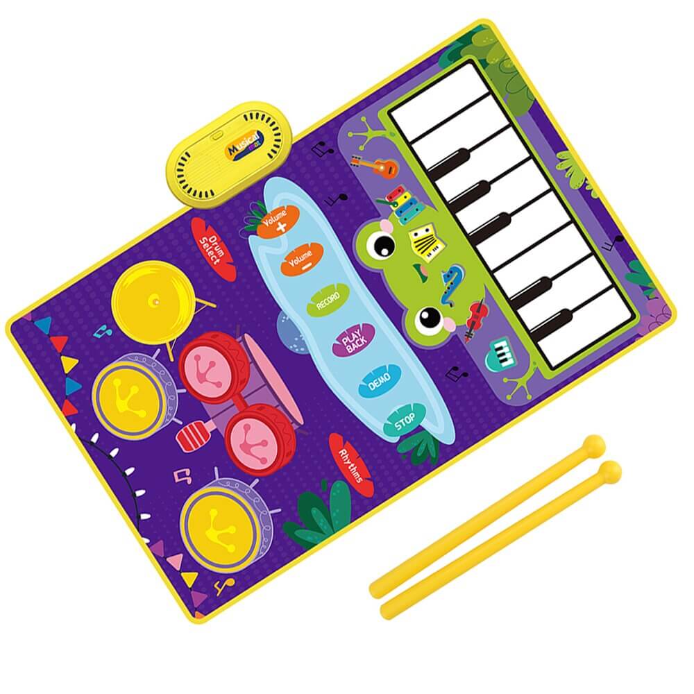 A versatile musical mat for children by OleOle, the Multifunctional Piano Mat offers hours of entertainment and learning opportunities.