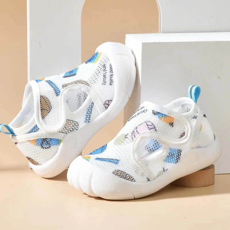 Image of Baby Breathable Mesh Shoes - Comfortable and durable footwear for newborns and toddlers. Shop now at OleOle.