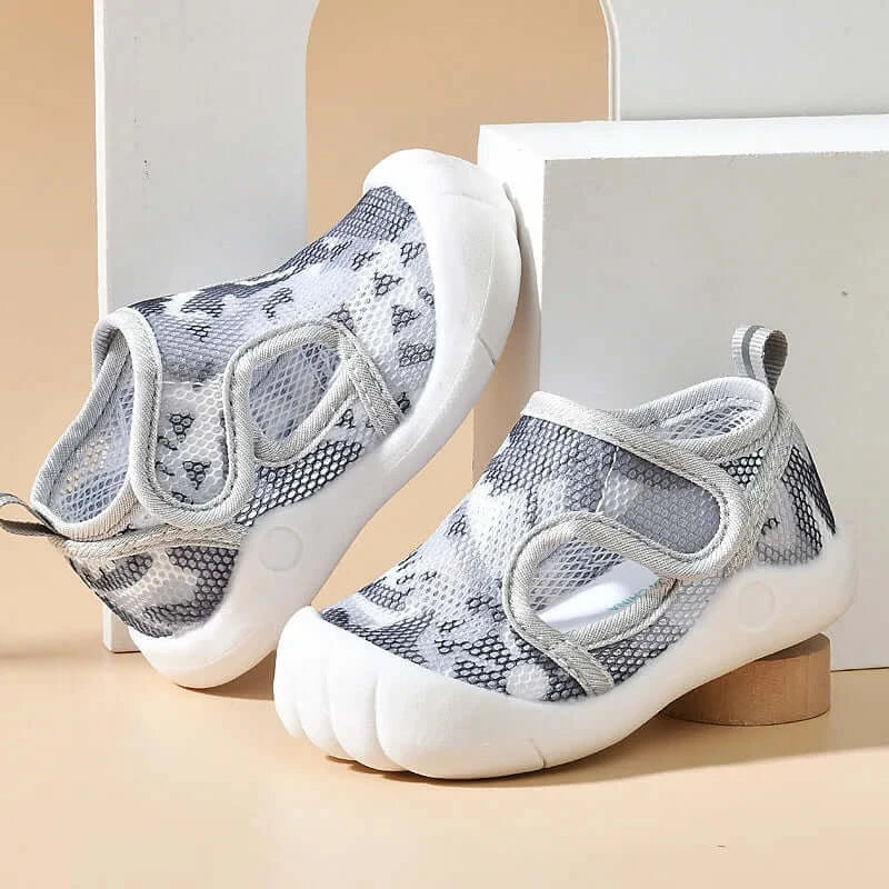Image of Baby Breathable Mesh Shoes - Comfortable and durable footwear for newborns and toddlers. Shop now at OleOle.