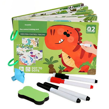 Early Learning Pen Control Training Book - Ideal for Ages 3 and Up!