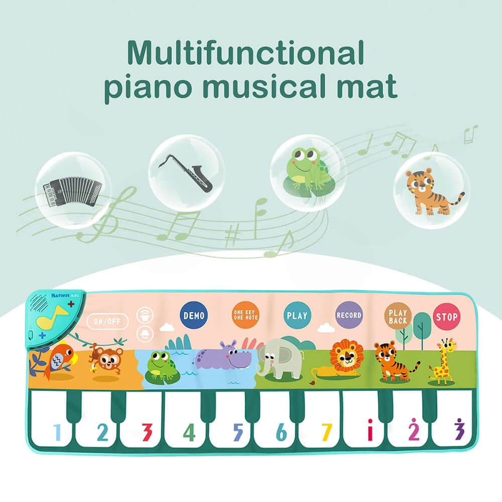A versatile musical mat for children by OleOle, the Multifunctional Piano Mat offers hours of entertainment and learning opportunities.