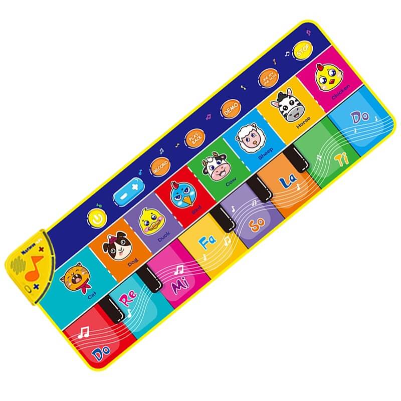 A versatile musical mat for children by OleOle, the Multifunctional Piano Mat offers hours of entertainment and learning opportunities.