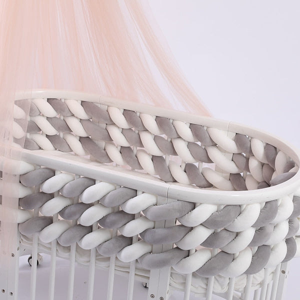 Braided Cot Bumper Crib Safety Bumpers OleOle