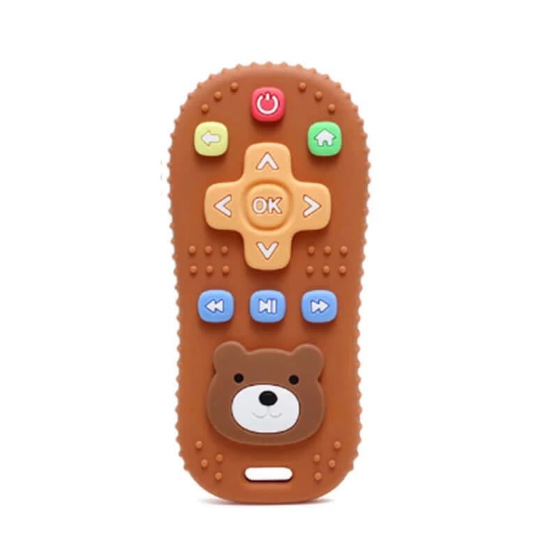 Image of Baby Silicone Teether Toys – Remote Control Shape. Soothing relief for teething. On sale now at OleOle.