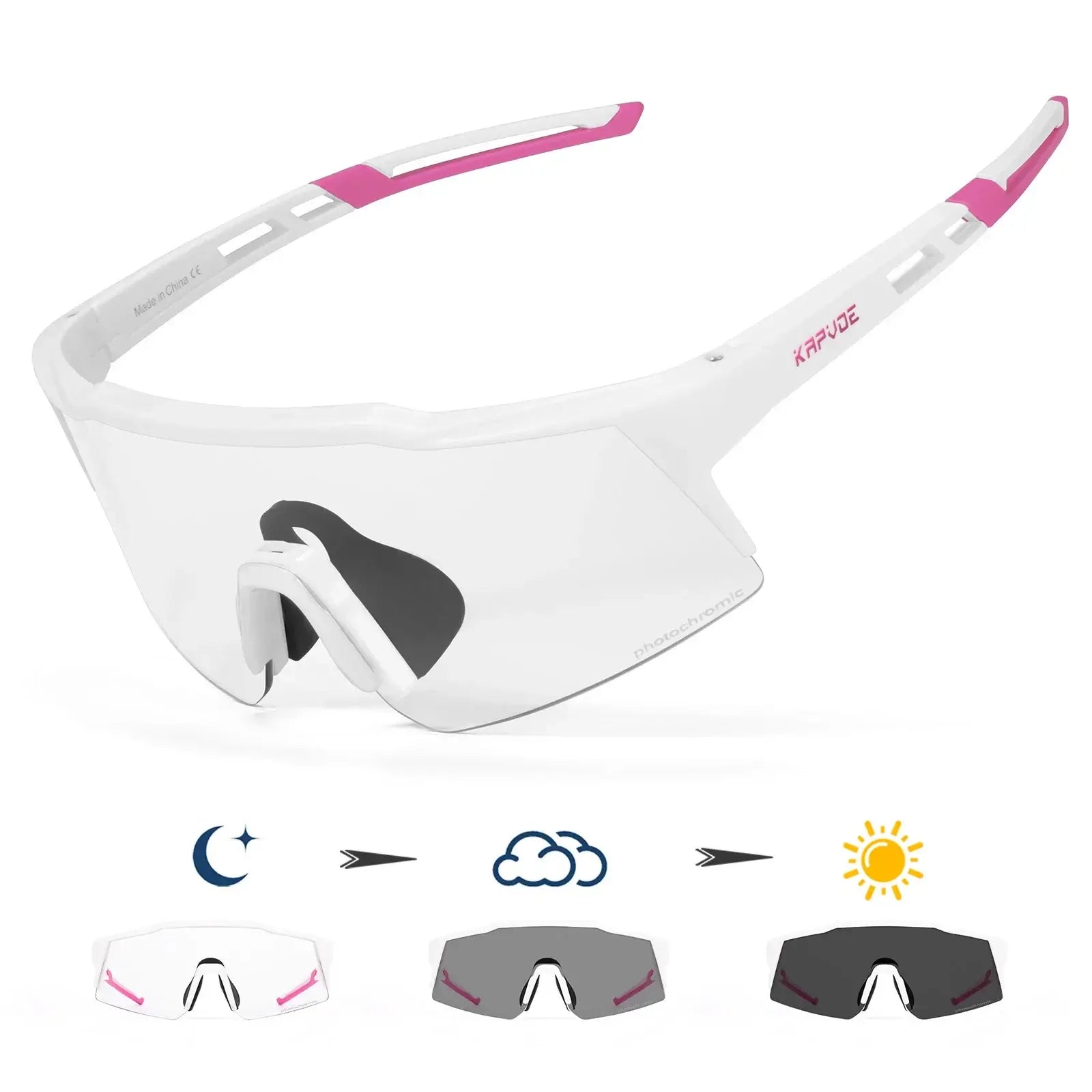 Kids polarized sports goggles sunglasses with interchangeable lenses for various weather conditions. Ideal for outdoor adventures.