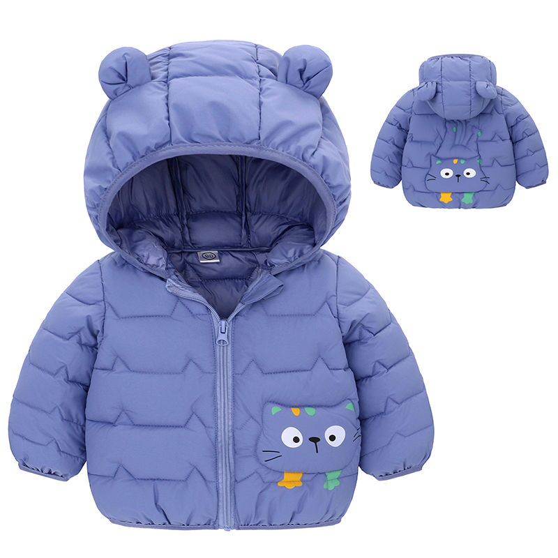 Image of Stylish Hooded Down Jackets for Baby (1-5 yrs) – Warmth and Fashion in Every Stitch! Shop now at OleOle.