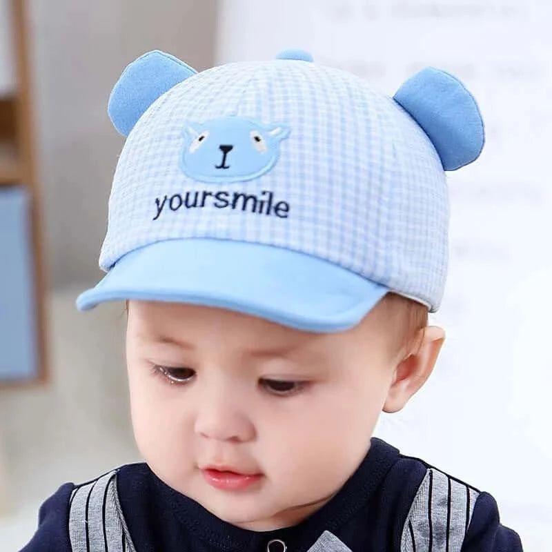 Image of Baby Baseball Caps: Stylish & Protective Hats for 6m - 3 years, On Sale Now! Shield your little one with fashion and sun safety. Shop today at OleOle!