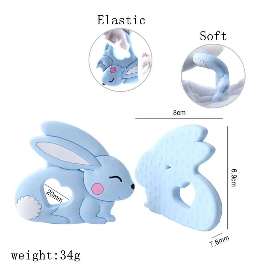 Image of Animal Silicone Teether Collection - On Sale at OleOle! Soothing Relief for Your Baby's Teething Journey