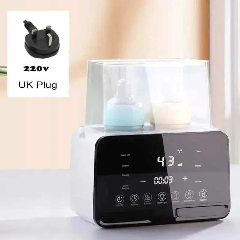 Image of Smart Baby Bottle Warmer and Sterilizer - Fast Heating, 48H Constant Temp - Shop now at OleOle.