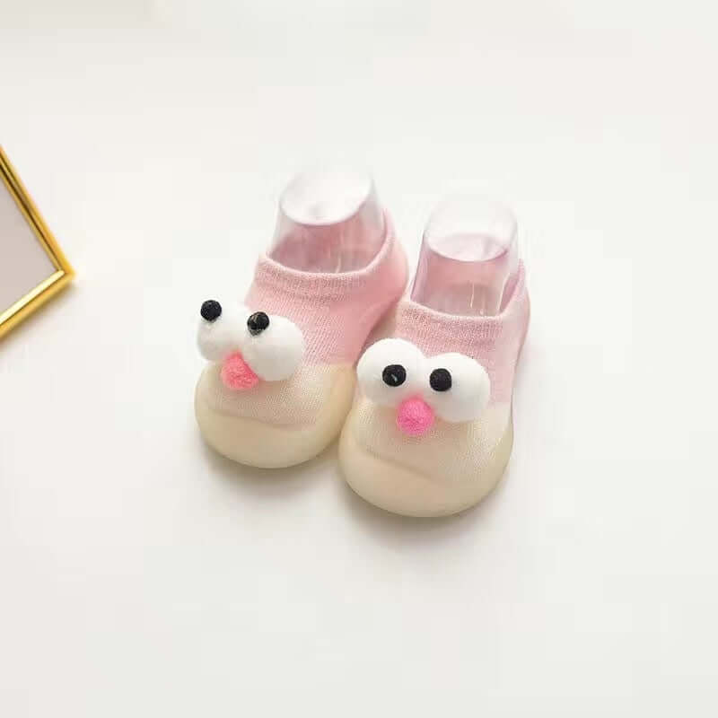 Image of Soft soled infant socks shoes for cozy steps - Ideal for baby boys and girls (0-4 yrs). Shop now at OleOle.