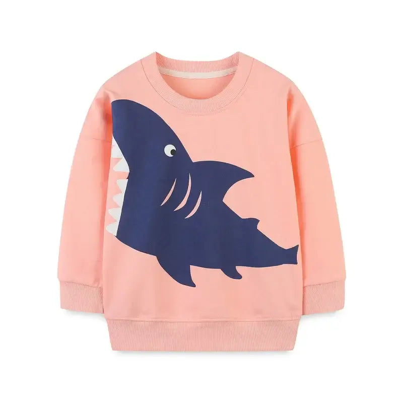 Anime Baby Boys Sweatshirts - Quality Cotton, Full Sleeve, for Kids 2-6 Years