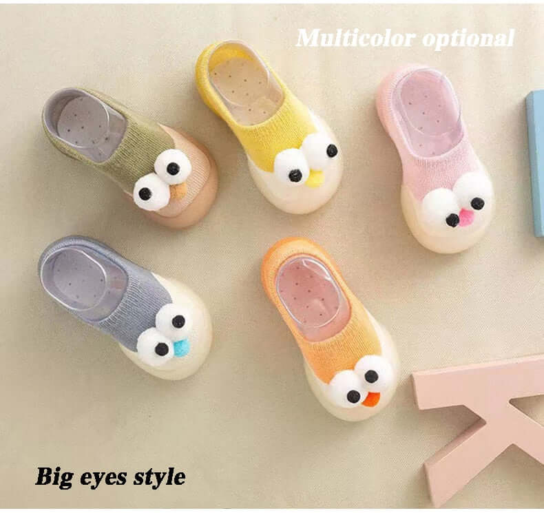 Image of Soft soled infant socks shoes for cozy steps - Ideal for baby boys and girls (0-4 yrs). Shop now at OleOle.