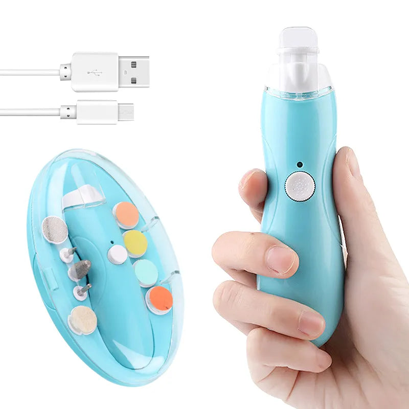 Image of Electric Baby Nail Clipper: Safe & Convenient Trimming for Little Ones - On Sale Now at OleOle!