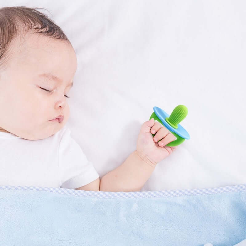 Image of Cactus Pacifier Clip & Teether - BPA-Free, Luxury Newborn Gift. On Sale Now at OleOle! Ensure safety and style for your baby.