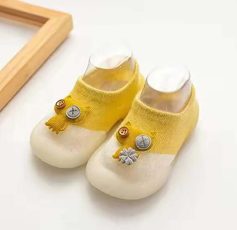 Image of Soft soled infant socks shoes for cozy steps - Ideal for baby boys and girls (0-4 yrs). Shop now at OleOle.