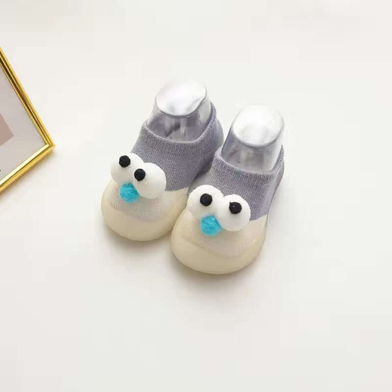 Image of Soft soled infant socks shoes for cozy steps - Ideal for baby boys and girls (0-4 yrs). Shop now at OleOle.