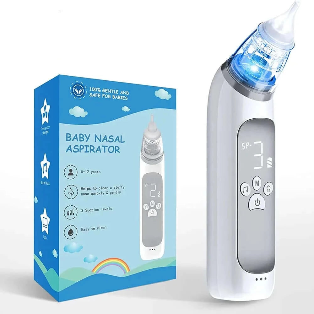 Image of OleOle Nasal Aspirator: Gentle and Effective Infant Nose Suction for Congestion Relief