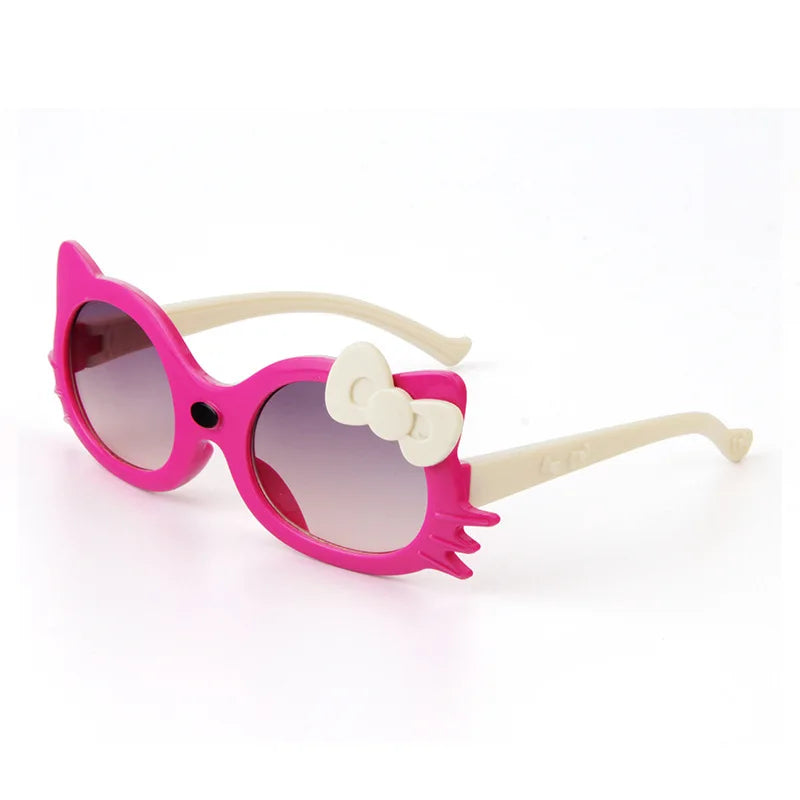 Image of Adorable Hello Kitty Sunglasses: Stylish eyewear for girls (3-8 years), perfect for sunny adventures! Shop now at OleOle.