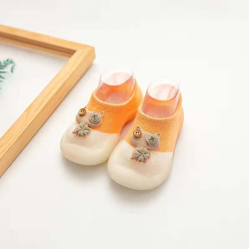 Image of Soft soled infant socks shoes for cozy steps - Ideal for baby boys and girls (0-4 yrs). Shop now at OleOle.