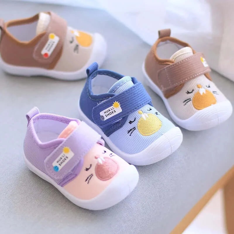 Image of Newborn Anti-Slip Soft Sneakers - Soft and Safe Baby Shoes. Shop now at OleOle.