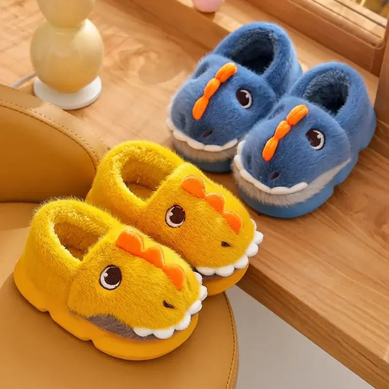 Image of Cartoon Winter Slipper Shoes for Kids | Warm, Non-Slip, Cute Animal Designs. Shop now at OleOle.