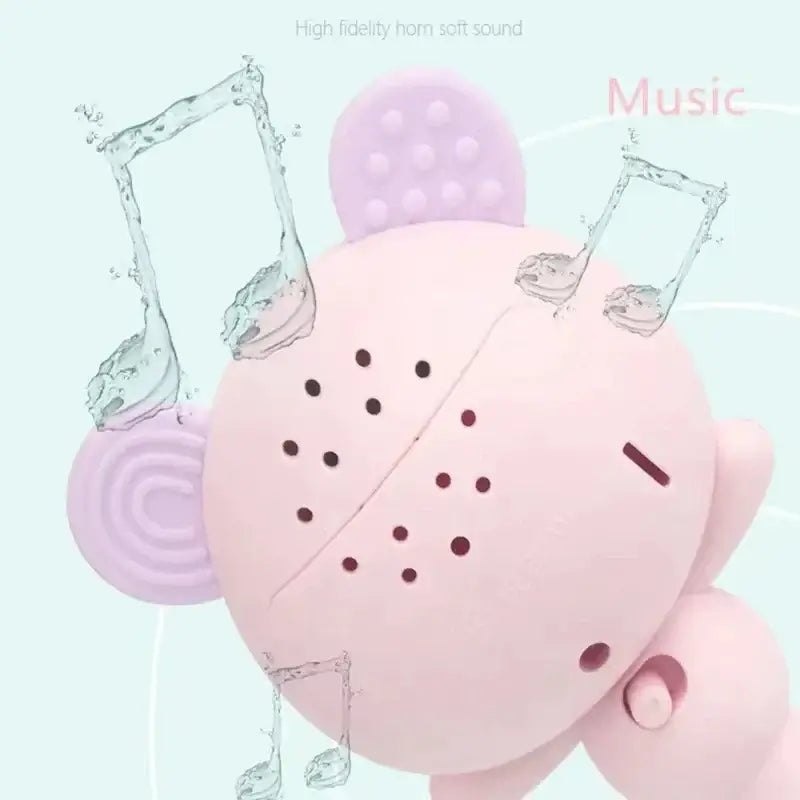 LED Musical Newborn Rattle Toy with Cute Anime Design, Lights, and Music - Safe and Stimulating Infant Entertainment