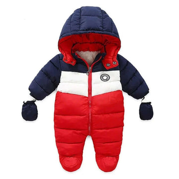 Newborn Fleece Warm Jumpsuit Jacket (0 - 2yrs)