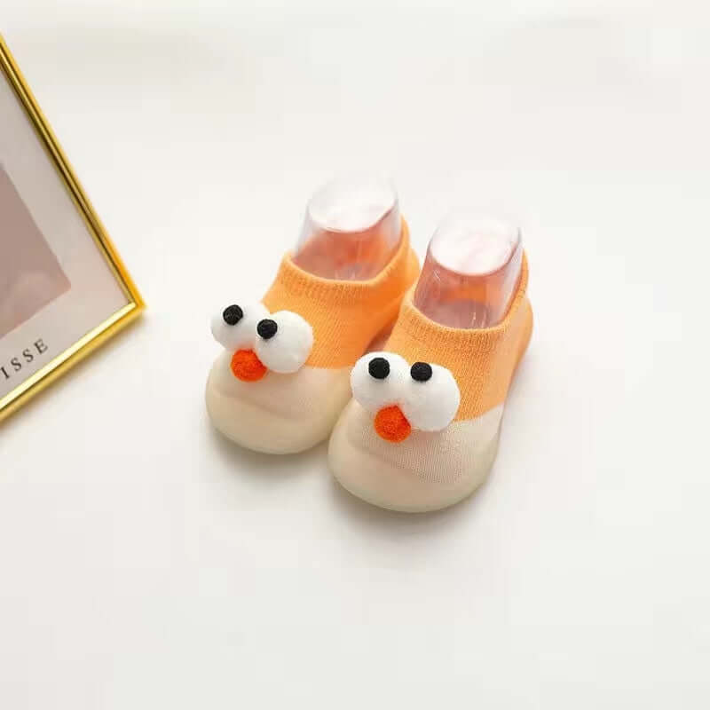 Image of Soft soled infant socks shoes for cozy steps - Ideal for baby boys and girls (0-4 yrs). Shop now at OleOle.