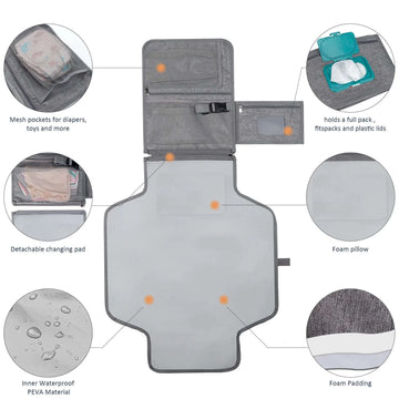 Multifunctional Baby Nappy Changing Mat