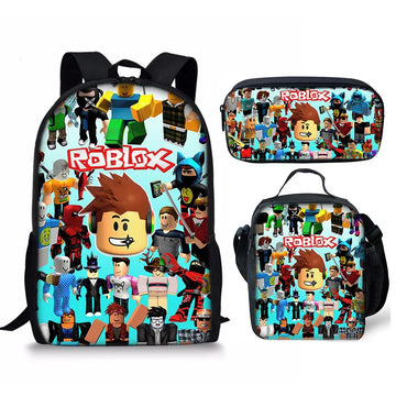 OleOle Roblox Game Inspired School Bag Set - Perfect Back to School Gift for Kids