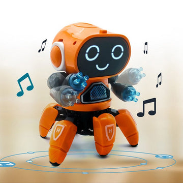 OleOle Dancing Octopus Robot Toy with Music & LED - Fun and Educational Gift for Kids