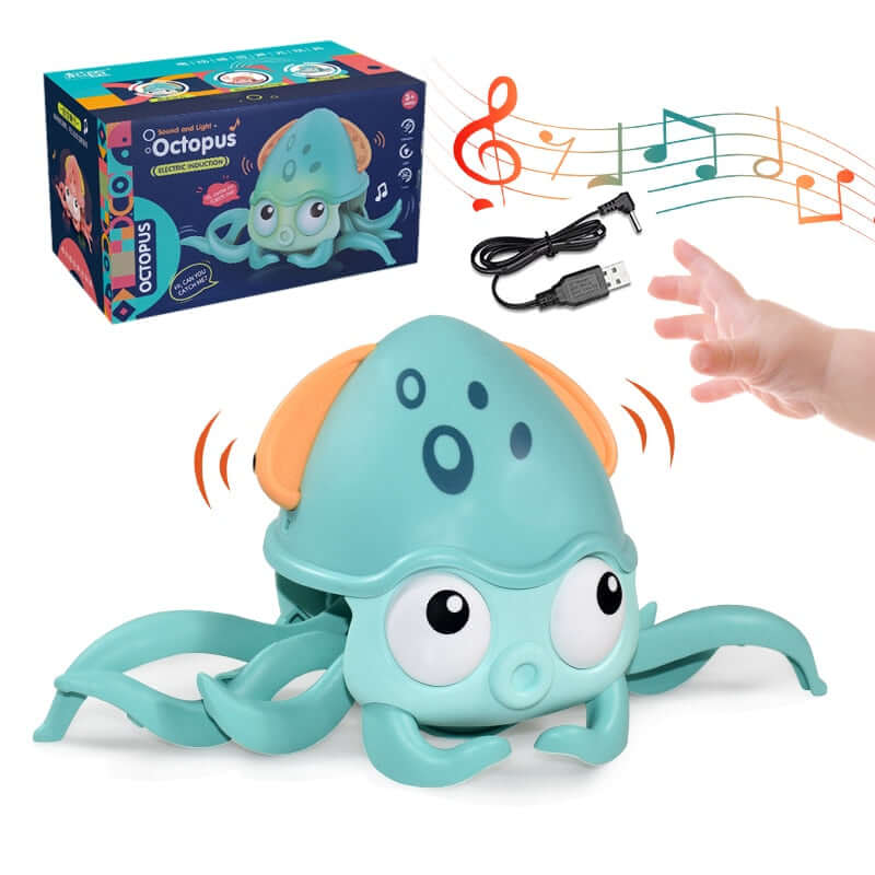 Image of Crawling Crab Octopus Toy - Engage and Delight with Adorable, Interactive Playtime. Shop now at OleOle.