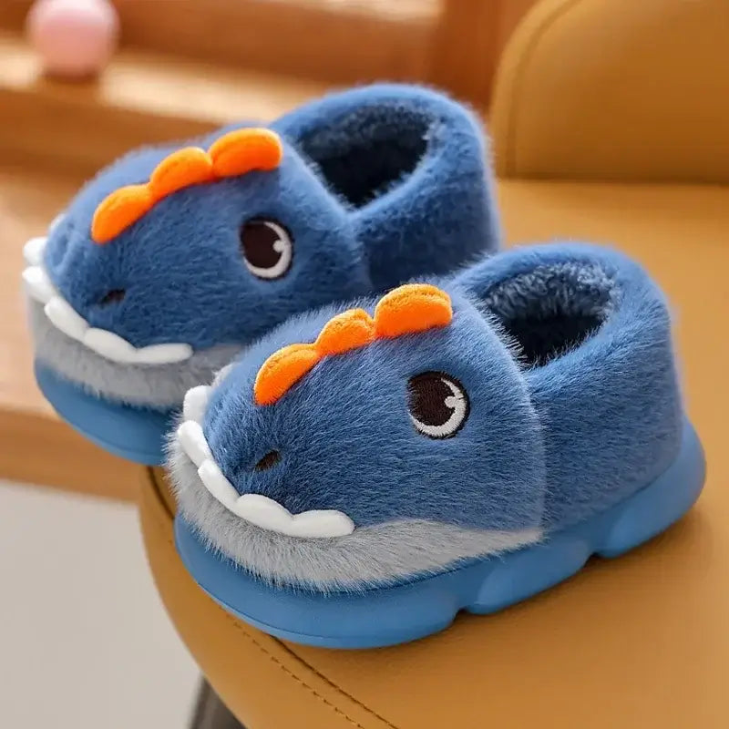 Image of Cartoon Winter Slipper Shoes for Kids | Warm, Non-Slip, Cute Animal Designs. Shop now at OleOle.