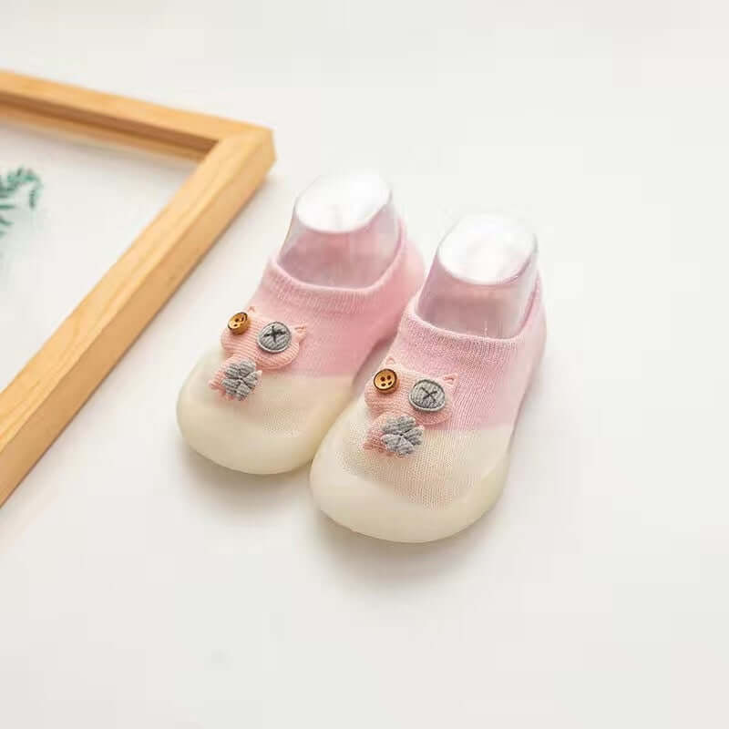 Image of Soft soled infant socks shoes for cozy steps - Ideal for baby boys and girls (0-4 yrs). Shop now at OleOle.