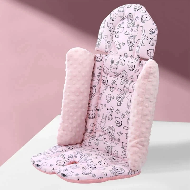 Image of Baby Stroller Cushion Pad with Support - Ensure your baby's comfort and safety during stroller rides. Shop now at OleOle.