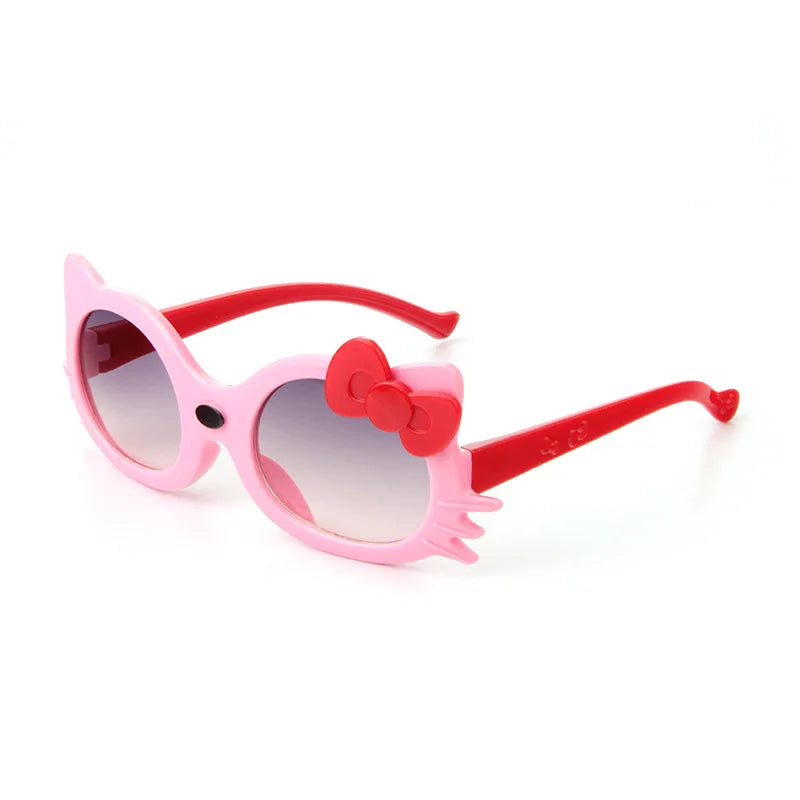 Image of Adorable Hello Kitty Sunglasses: Stylish eyewear for girls (3-8 years), perfect for sunny adventures! Shop now at OleOle.