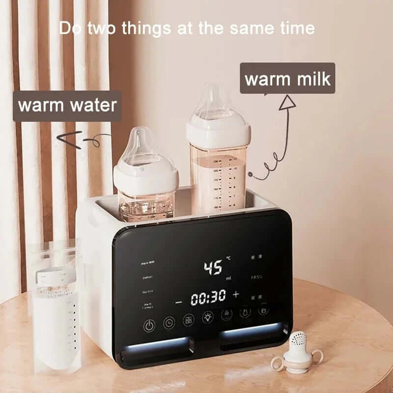 Image of Smart Baby Bottle Warmer and Sterilizer - Fast Heating, 48H Constant Temp - Shop now at OleOle.