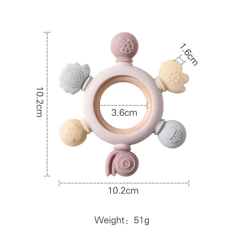 Image of Animal Silicone Teether Collection - On Sale at OleOle! Soothing Relief for Your Baby's Teething Journey