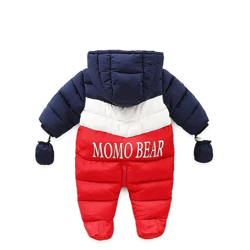 Image of Newborn Fleece Warm Jumpsuit Jacket - Perfect for Winter, Autumn & Spring - Shop now at OleOle