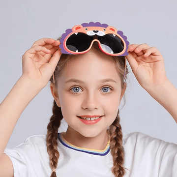 OleOle Cute Tiger Design Sunglasses for Girls (4 - 10 years)