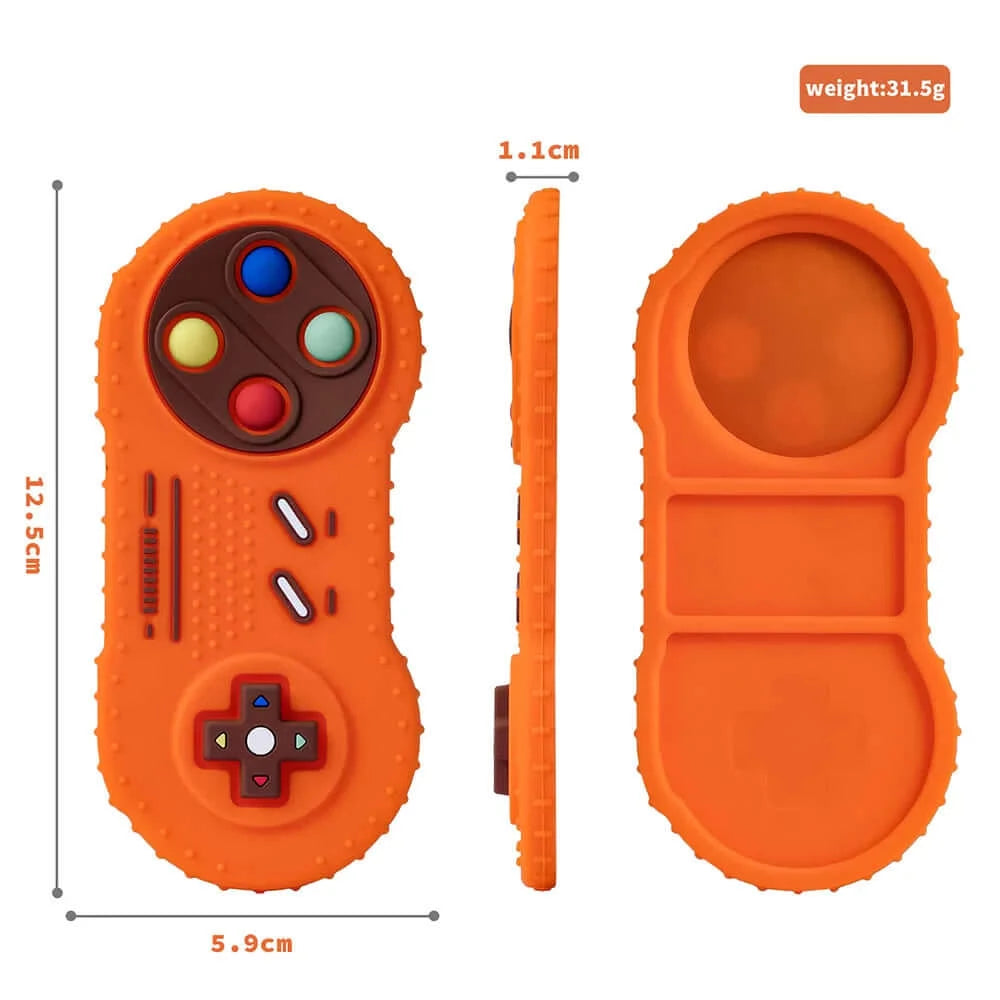 Image of Baby Silicone Teether Toys – Remote Control Shape. Soothing relief for teething. On sale now at OleOle.