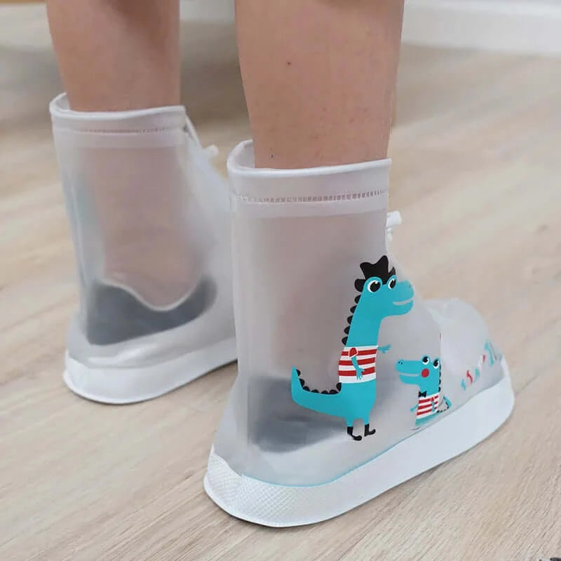 Image of Reusable Waterproof Shoe Covers for Kids – Stylish & Protective Overshoes for Rainy Days. Shop now at OleOle.