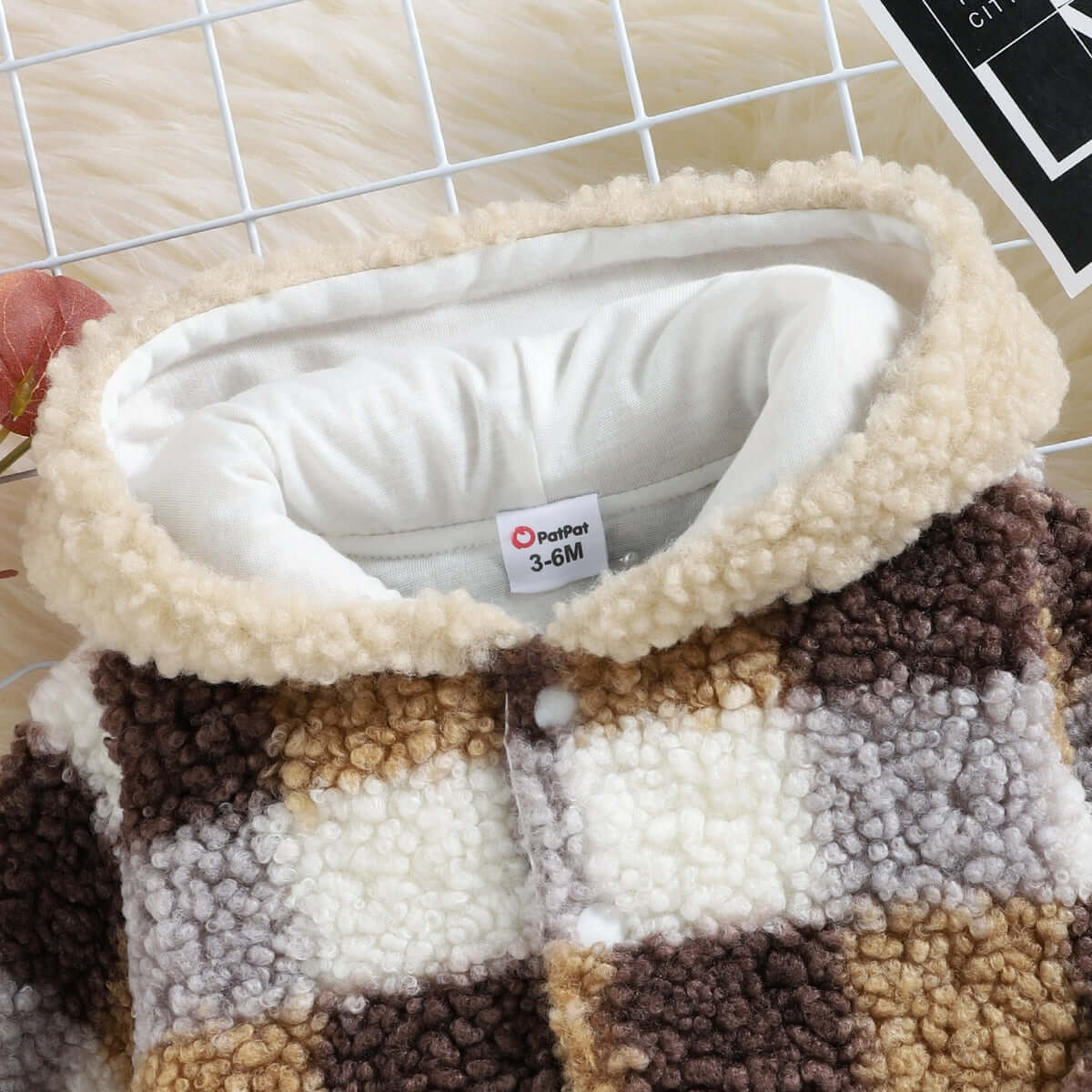 Image of Adorable baby boy's hooded winter sweater coat for 3m - 2yrs. Stay cosy in style. Shop now at OleOle.