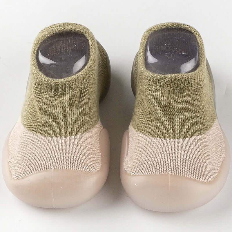 Image of Soft soled infant socks shoes for cozy steps - Ideal for baby boys and girls (0-4 yrs). Shop now at OleOle.